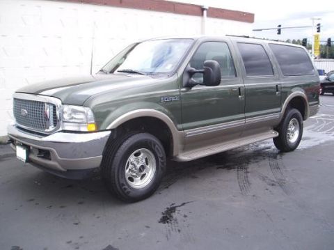 2002 Ford Excursion - Still on the dealer lot before I picked it up