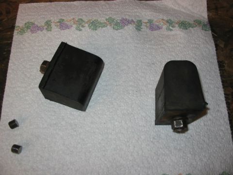 1995 Ford Bronco - I had drilled holes in the body for the old sliders that just fit up into the channel that runs along the body. So I bolted these axle bump…