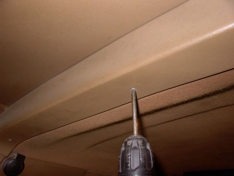 1986 Ford Bronco - Then the upper side bolt cover trim pieces come off, again with a philips.