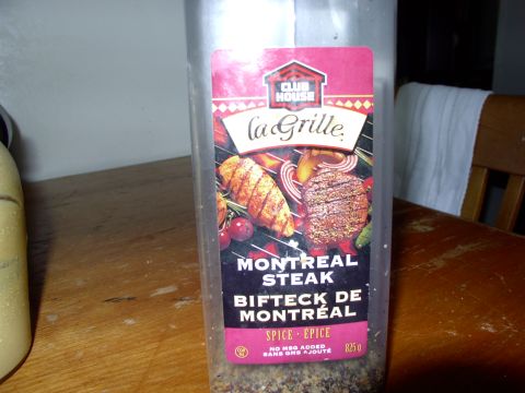 1986 Ford Bronco - #2 Montreal Steak spice. I use so much of this stuff I buy it in these huge containers for $7 each. Shake it in liberally and stir it into…