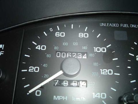 1995 Ford Probe - Look at that odometer.
