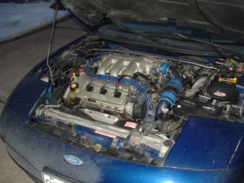 1994 Ford Probe - My engine bay(car is really dirty here)