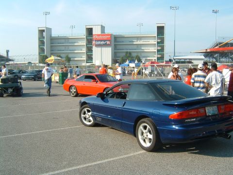 1994 Ford Probe - Waiting to dyno at NOPI Race Wars 2003