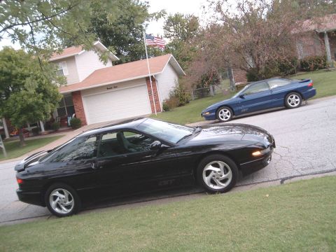 1995 Ford Probe - Black 95 in front, blue 94 in back