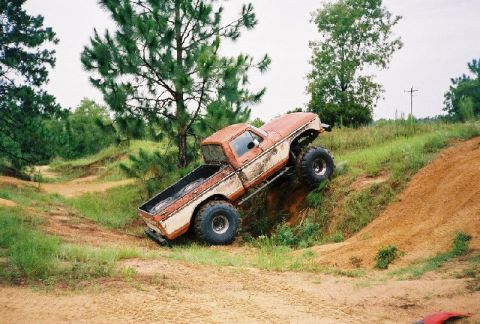 1995 Ford Bronco - Joe in action.