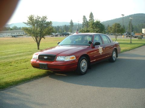1999 Ford Crown Victoria - My '99 Crown Victoria restored as an Asotin Town Marshal unit.