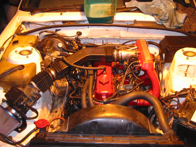 engine finished for that night, looks pretty good for now