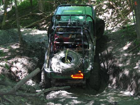 1992 Ford Bronco - a wall