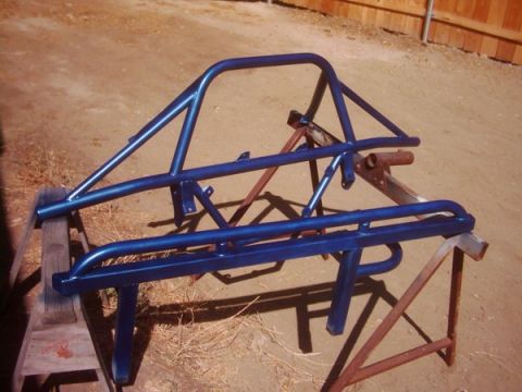 1978 Ford Bronco - The bumper and drivers side slider after first coat