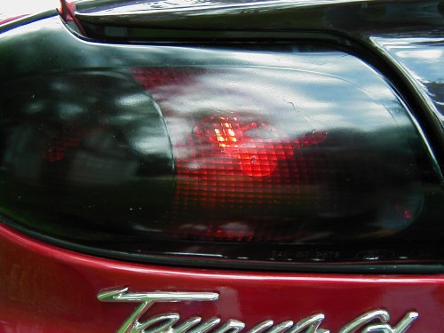 1997 Ford Taurus rear with tinted tail lights