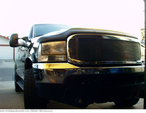 2000 Ford Excursion - before the APC lights