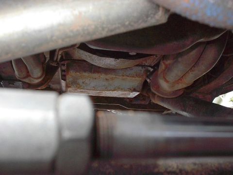 Header and exhaust clearance - 1986 Ford Bronco