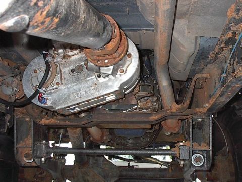 1986 Ford Bronco - Here is another shot from farther back showing the over all exhaust route.