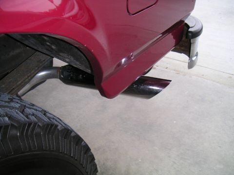 1994 Ford Bronco - New system was done with aluminized steel, much better looking and much more durable in the long run.