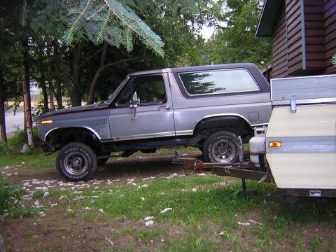 1985 Ford Bronco - '86 Bronco - 4th Bronco - SAS'd Parts Truck