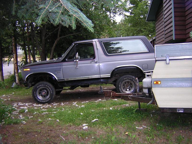 '86 Bronco - 4th Bronco - SAS'd Parts Truck