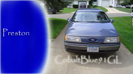 1991 Ford Taurus - My TCCA Sig. The new one.