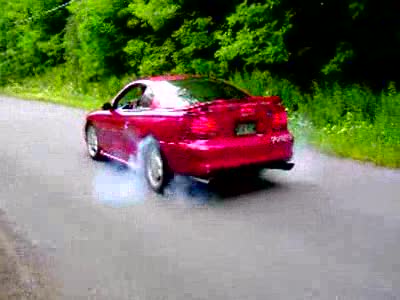 1995 Ford Mustang - Burnouts in the country