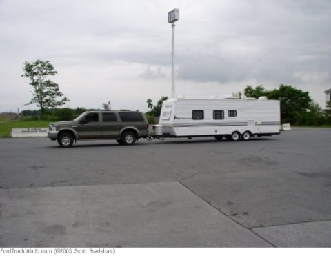 2000 Ford Excursion - 2001 Foresr River Wildwood bh