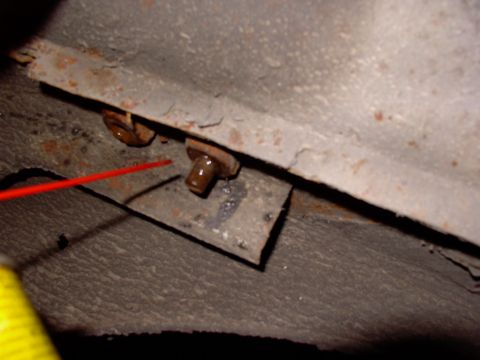 1986 Ford Bronco - Now two weeks before this you already stuck your head into the rear wheelwells and wire brushed these threads and saturated them in penetra…