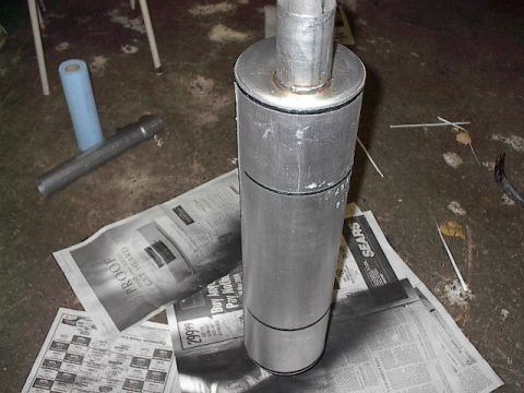 1986 Ford Bronco - At $41 American, this Walker universal truck muffler was a steal with it's welded construction.