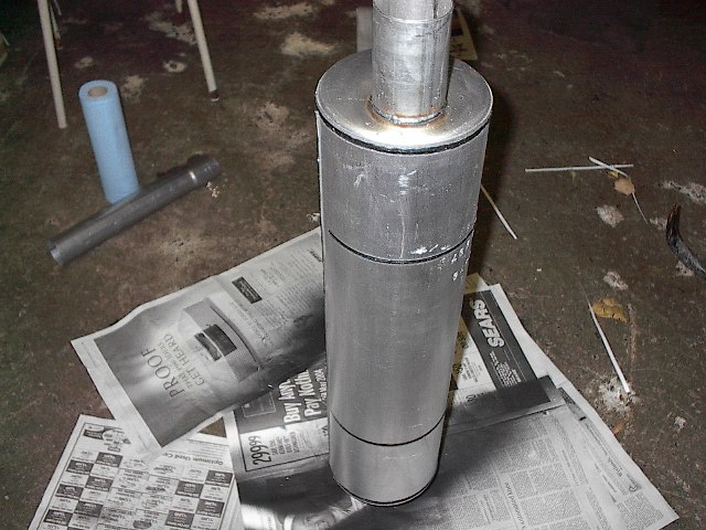 At $41 American, this Walker universal truck muffler was a steal with it's welded construction.