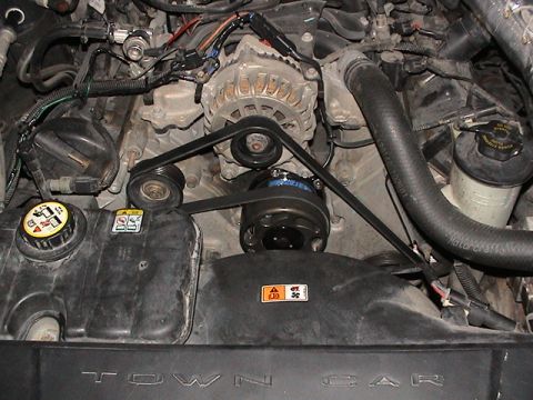 2002 Lincoln Town Car - Meziere Electrical Water Pump - 9.9 WHP gain