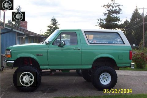 1996 Ford Bronco - This lifted 1996 Ford Bronco is ready for off-road adventures.