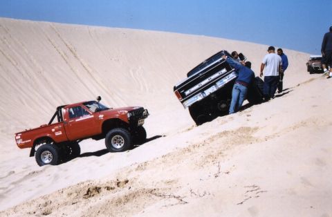 2000 Ford F-450 - The close call at Pismo