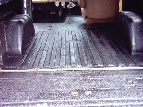 1976 Ford Bronco - After floor repair and herculined