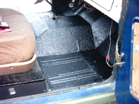 1976 Ford Bronco - Front on Passengers side with underseat tool box