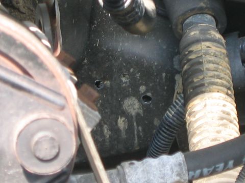 1995 Ford Bronco - I am mounting the filter to the fire wall to the right of the engine, up-right and easy to get to. I don’t think anyone was thinking when t…