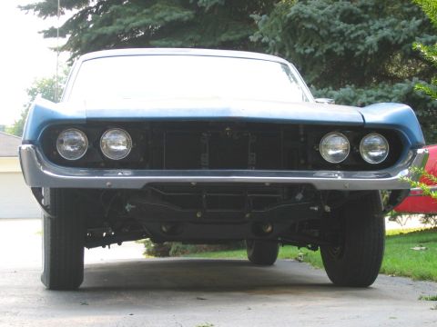 1971 Ford Ranchero - It does look kinda mean from this angle. The 460 should squat her down a bit.