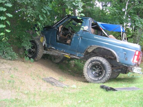 1986 Ford Bronco - adda few strategically placed rust holes to drain and your set to go
