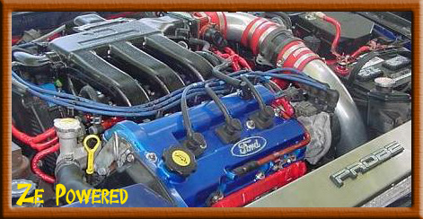1995 Ford Probe - The heart of the operation.