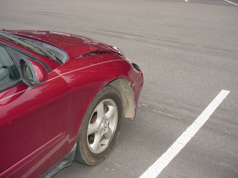 2001 Ford Taurus - view from right back passenger side, forward