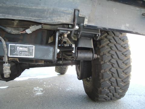 1989 Ford Bronco - add a leaf will have to go; its putting too much stress on the main leaf