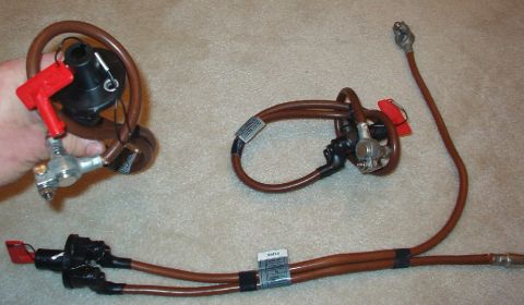 1983 Ford Bronco - These are Hella battery switches with heavy-gauge battery wires, used on '03-04 Land Rover Range Rovers as transport cutoff switches. They'…