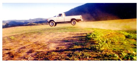 1980 Ford Bronco - If you go fast enough you can make 7000 pounds fly.