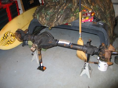 1992 Ford Bronco - being re-assembled