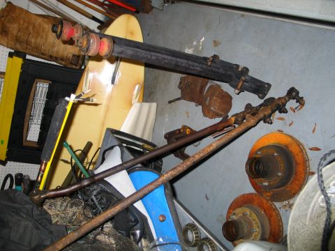 1992 Ford Bronco - radius arms, rotors, calipers, and steering links