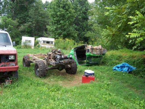 1978 Ford Bronco - The body is off!!
