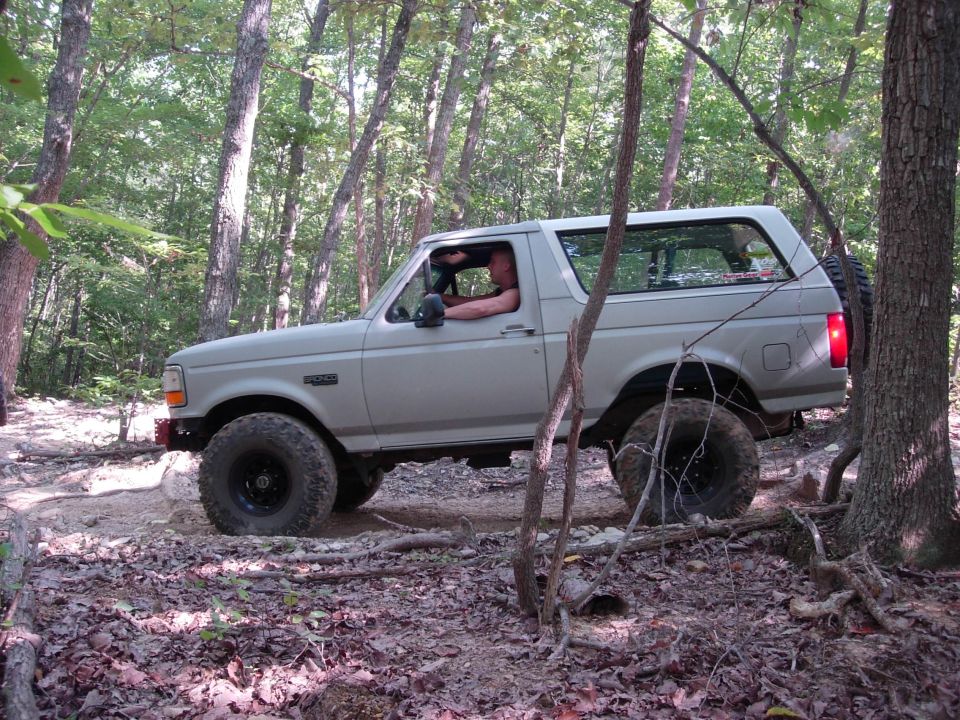 Some of the tight forest stuff.