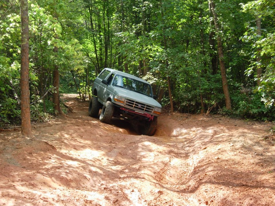 Hitting some seldom seen mud.  Pretty dry day.