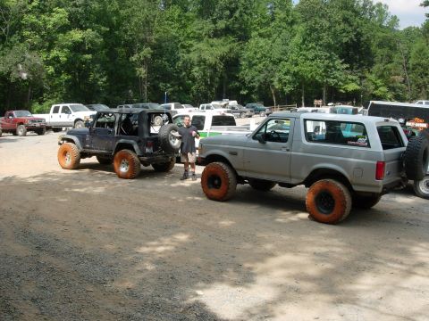 1995 Ford Bronco - Cool down time.