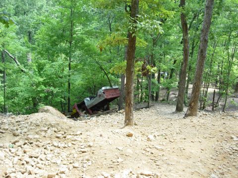 1995 Ford Bronco - K5 for sale. Sitting at the bottom of the big climb of the Dutch John trail.