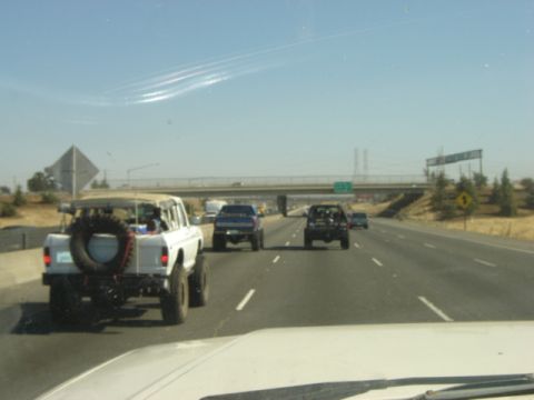 1991 Ford Bronco - On the freeway