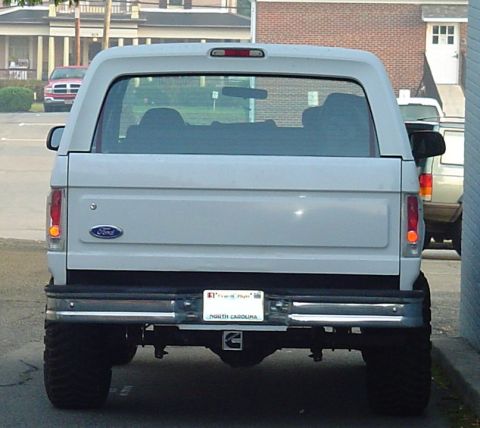 1995 Ford Bronco - rear end