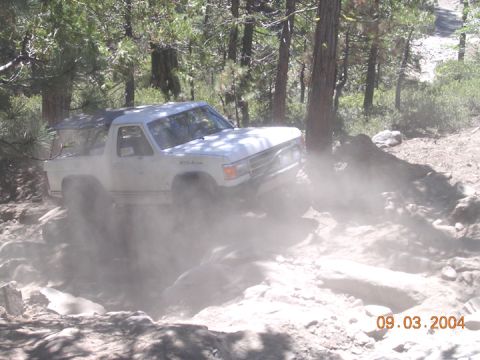 1994 Ford Bronco - Dave on driveline hill. First time back in the saddle for a while. it was fun watching him again