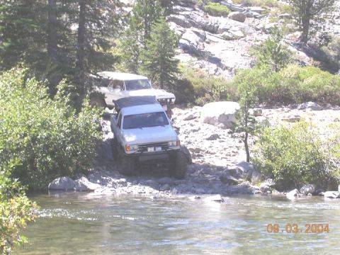 1994 Ford Bronco - first water crossing